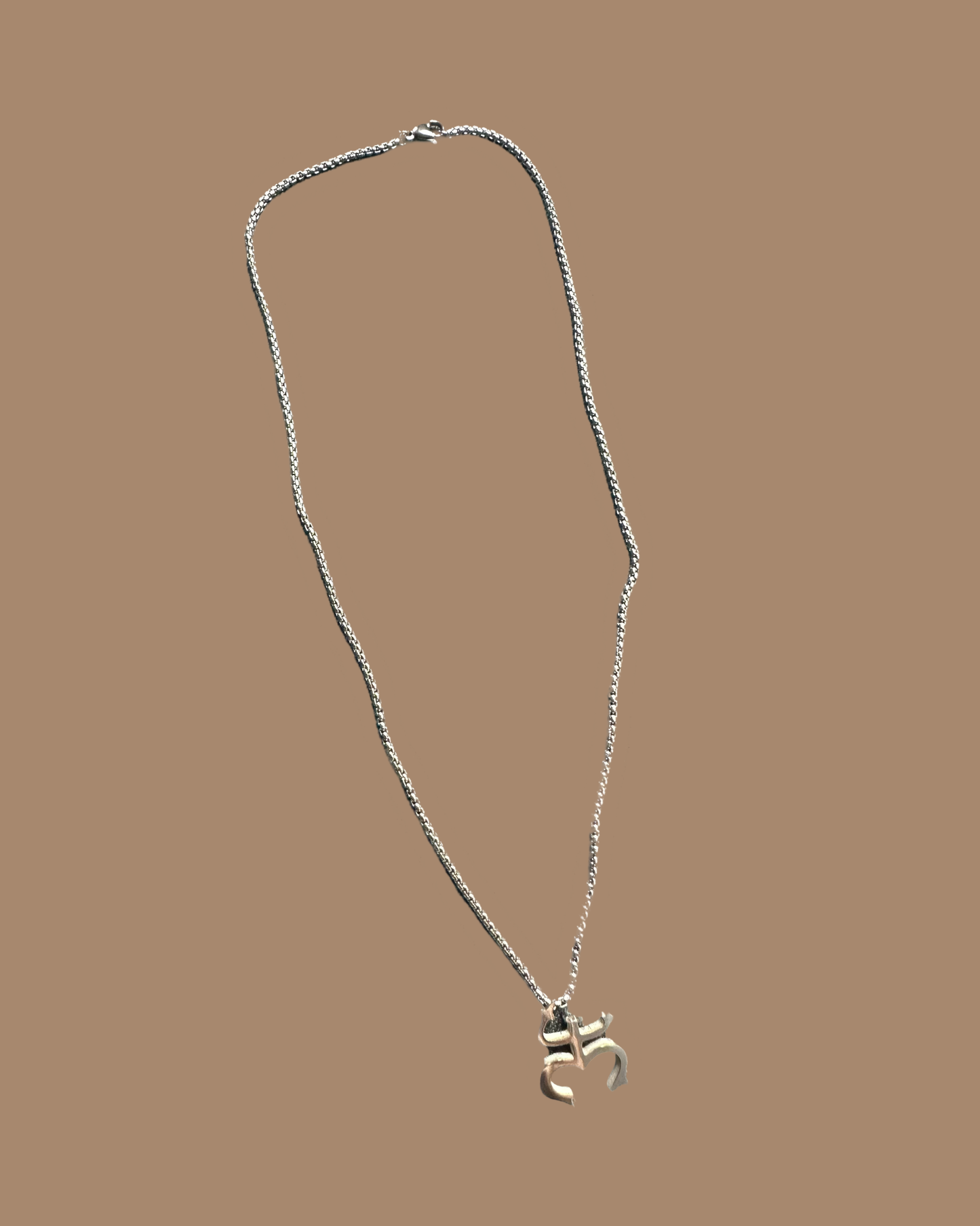 Coqui Taino en acero inoxidable (Cadena con Broche)