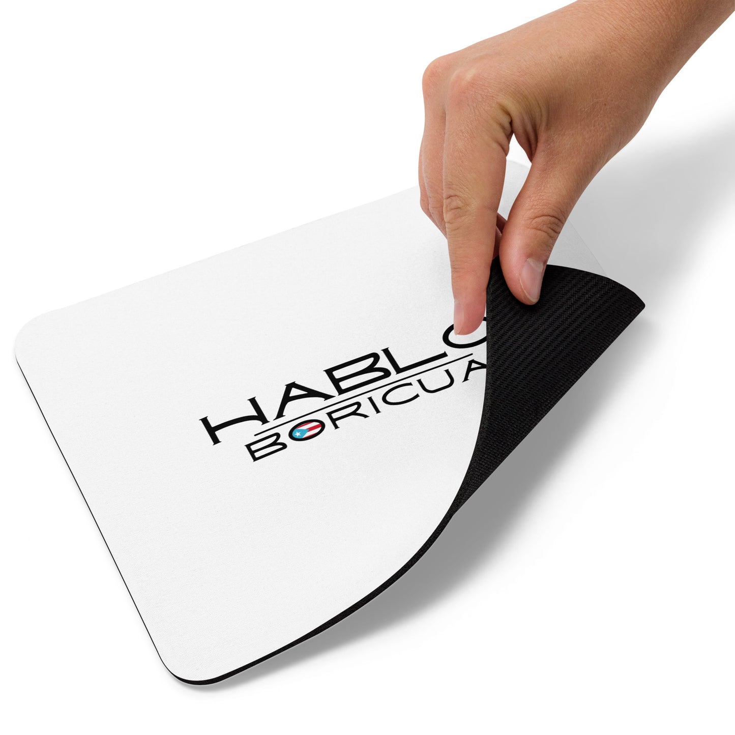 Hablo Boricua Mouse pad