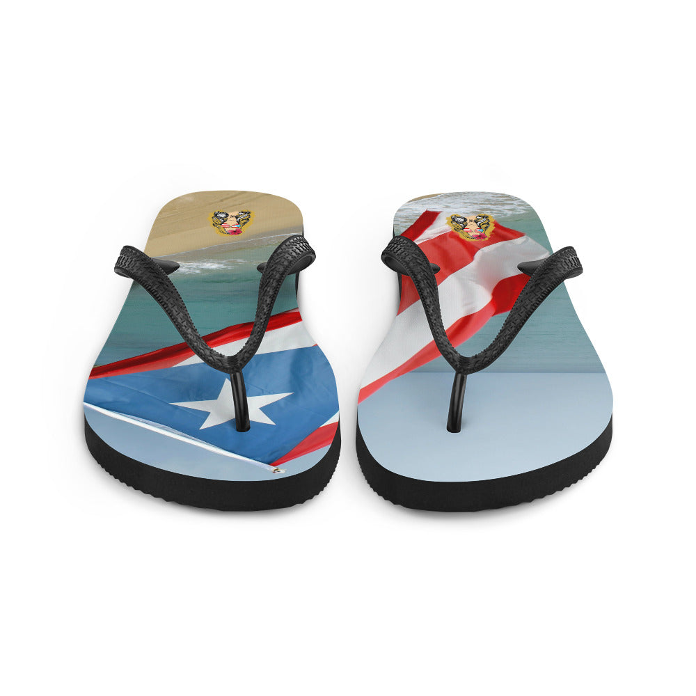 Puerto Rico Conmigo Flip-Flops