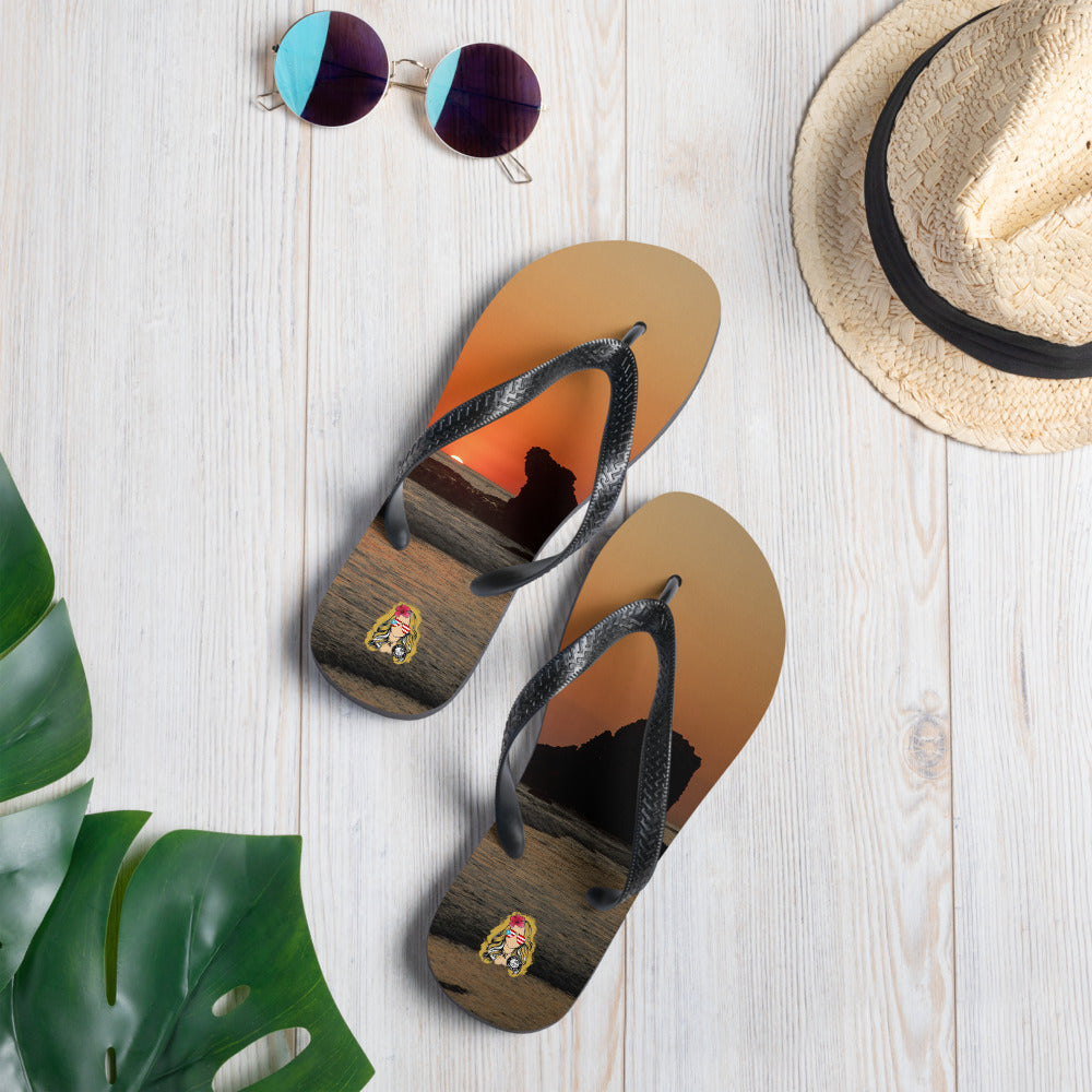 El Tunco, El Salvador Flip-Flops