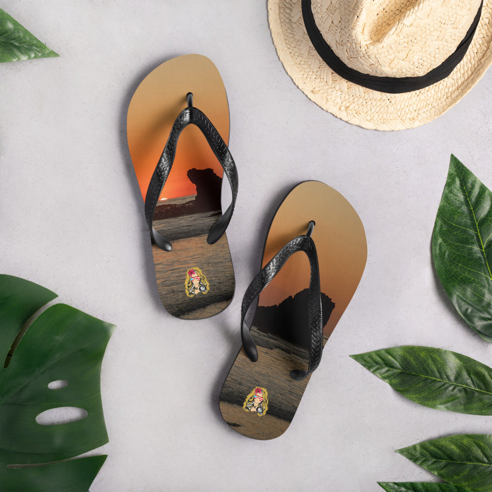 El Tunco, El Salvador Flip-Flops