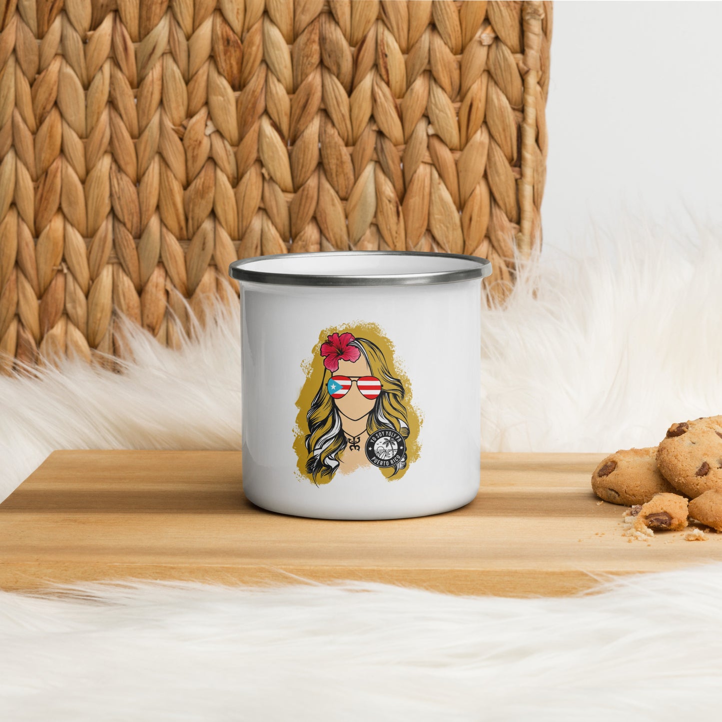 Yo Soy Yoly PR Enamel Mug