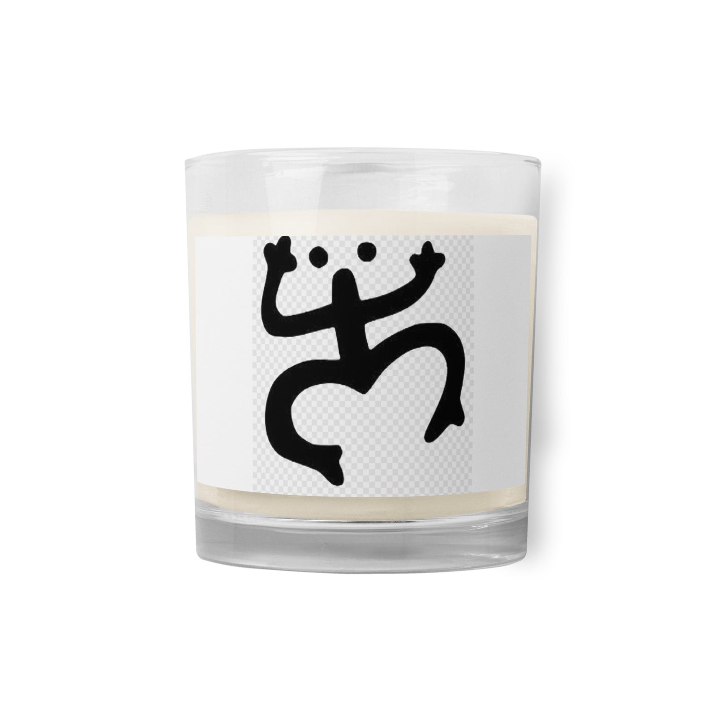 Coqui Taino Glass jar soy wax candle