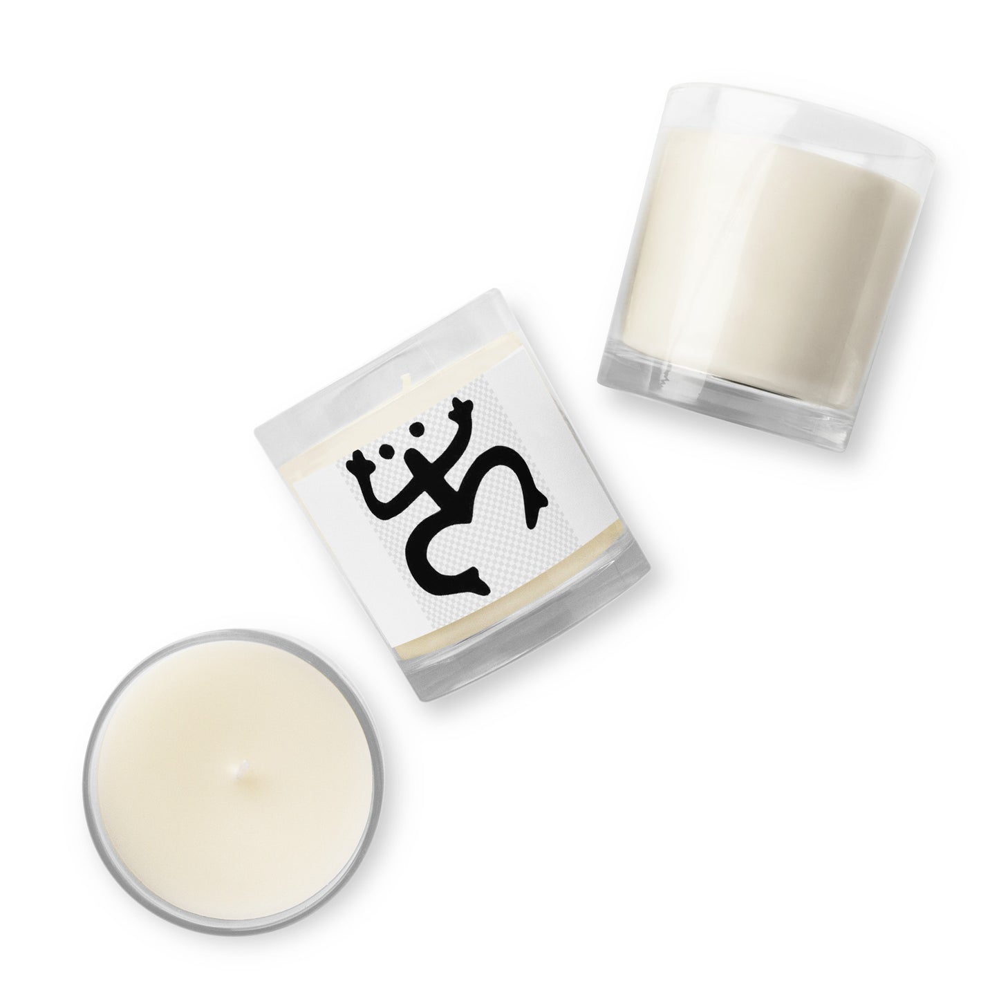 Coqui Taino Glass jar soy wax candle