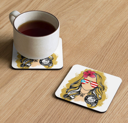 Yo Soy Yoly PR Cork-back coaster