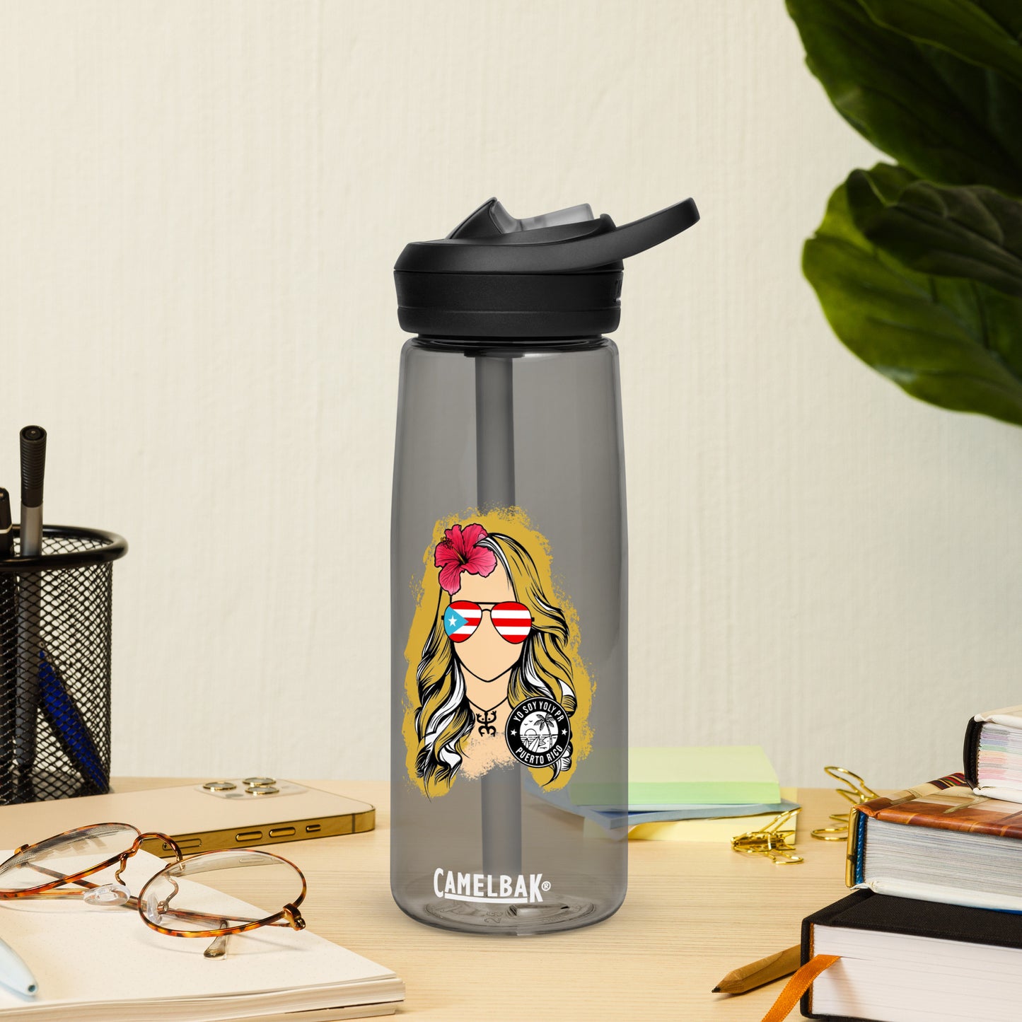 Yo Soy Yoly PR Sports water bottle