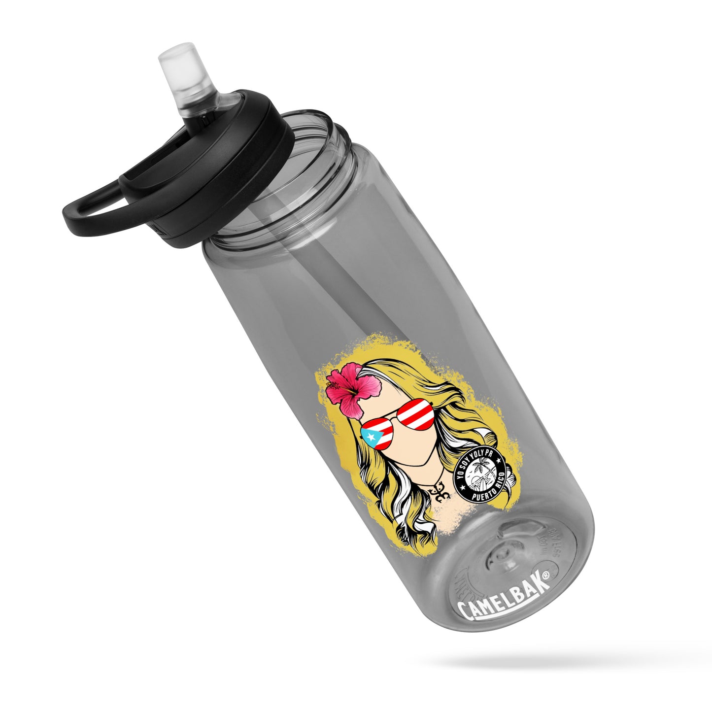 Yo Soy Yoly PR Sports water bottle