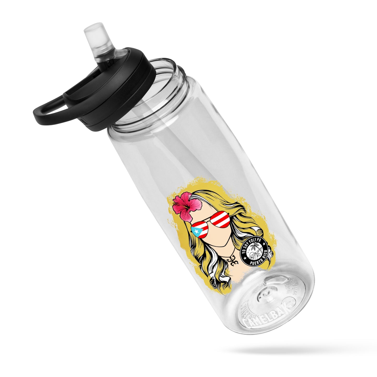 Yo Soy Yoly PR Sports water bottle