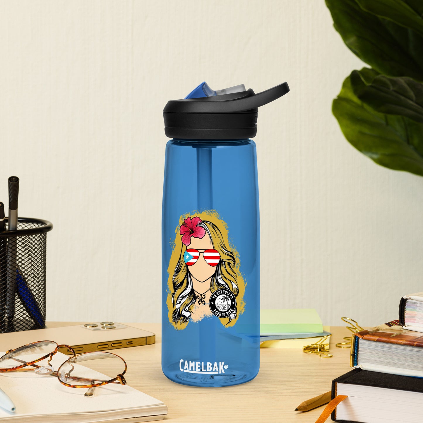 Yo Soy Yoly PR Sports water bottle