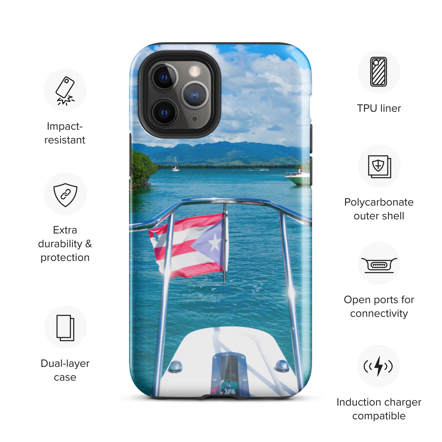 Puerto Rico Conmigo Tough Case for iPhone®