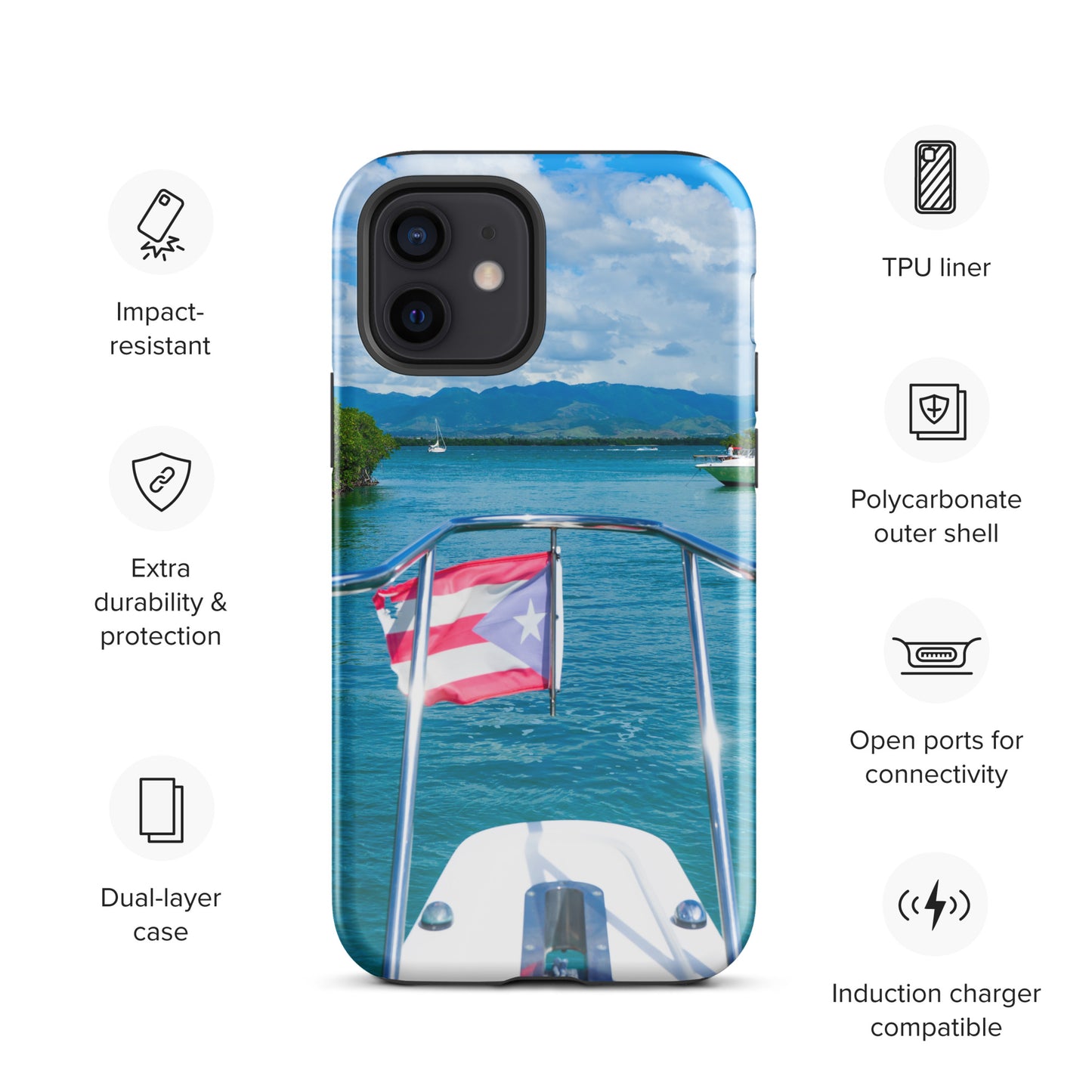 Puerto Rico Conmigo Tough Case for iPhone®