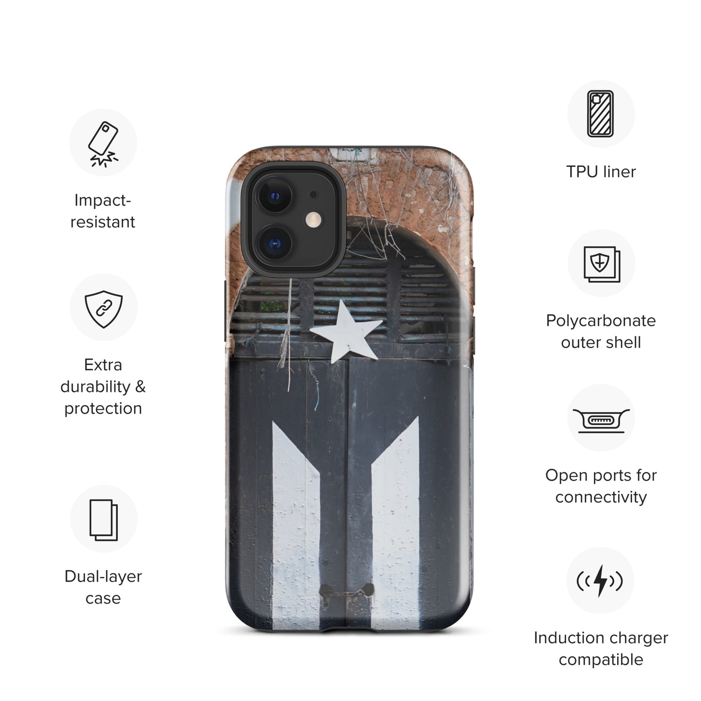 Puerto Rico Conmigo Tough Case for iPhone®