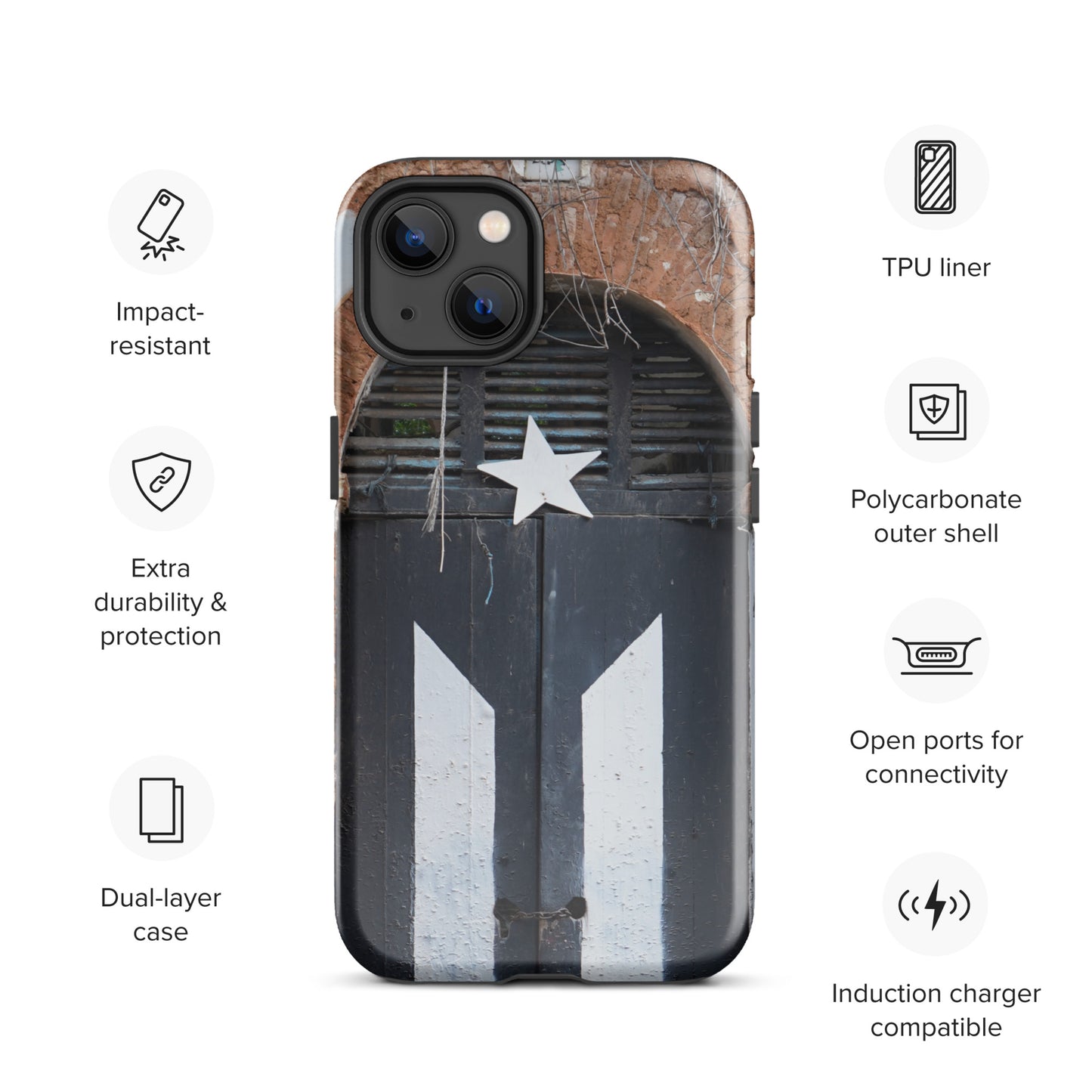 Puerto Rico Conmigo Tough Case for iPhone®