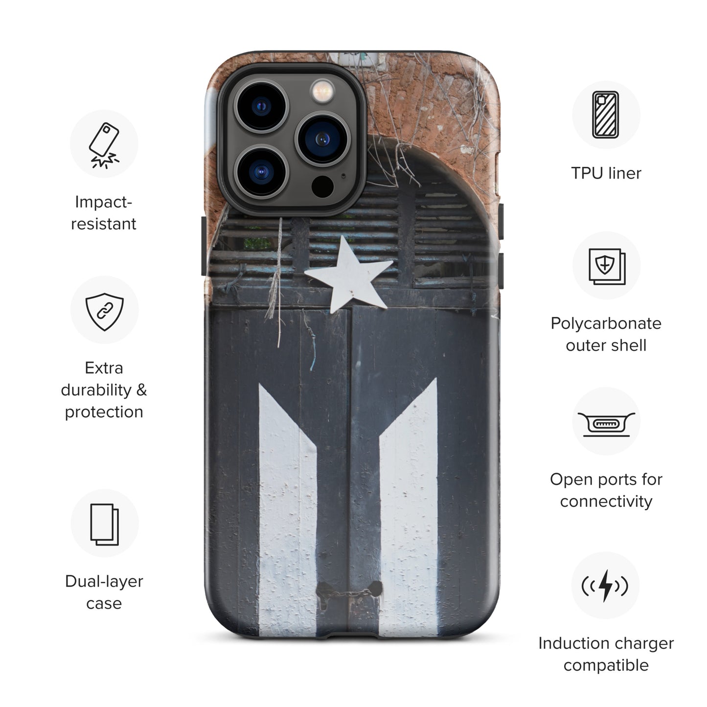 Puerto Rico Conmigo Tough Case for iPhone®