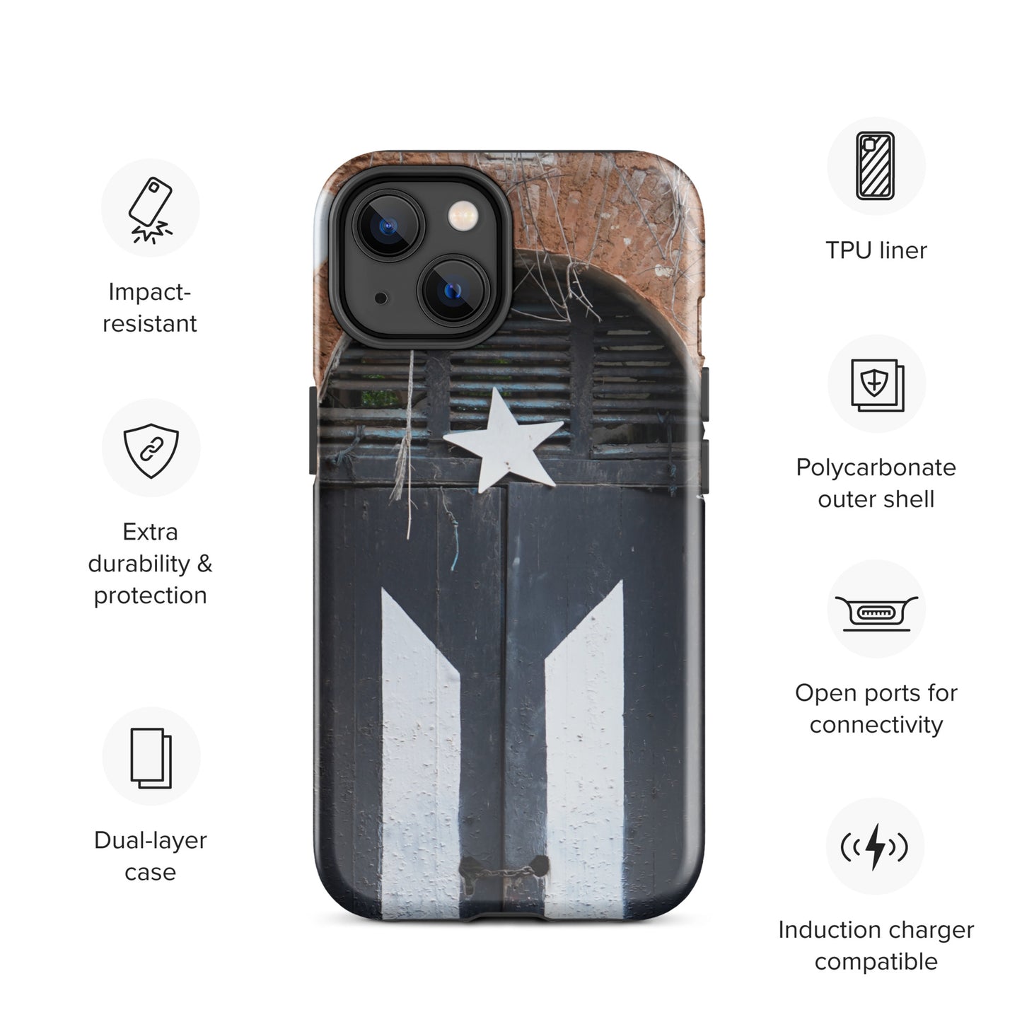 Puerto Rico Conmigo Tough Case for iPhone®