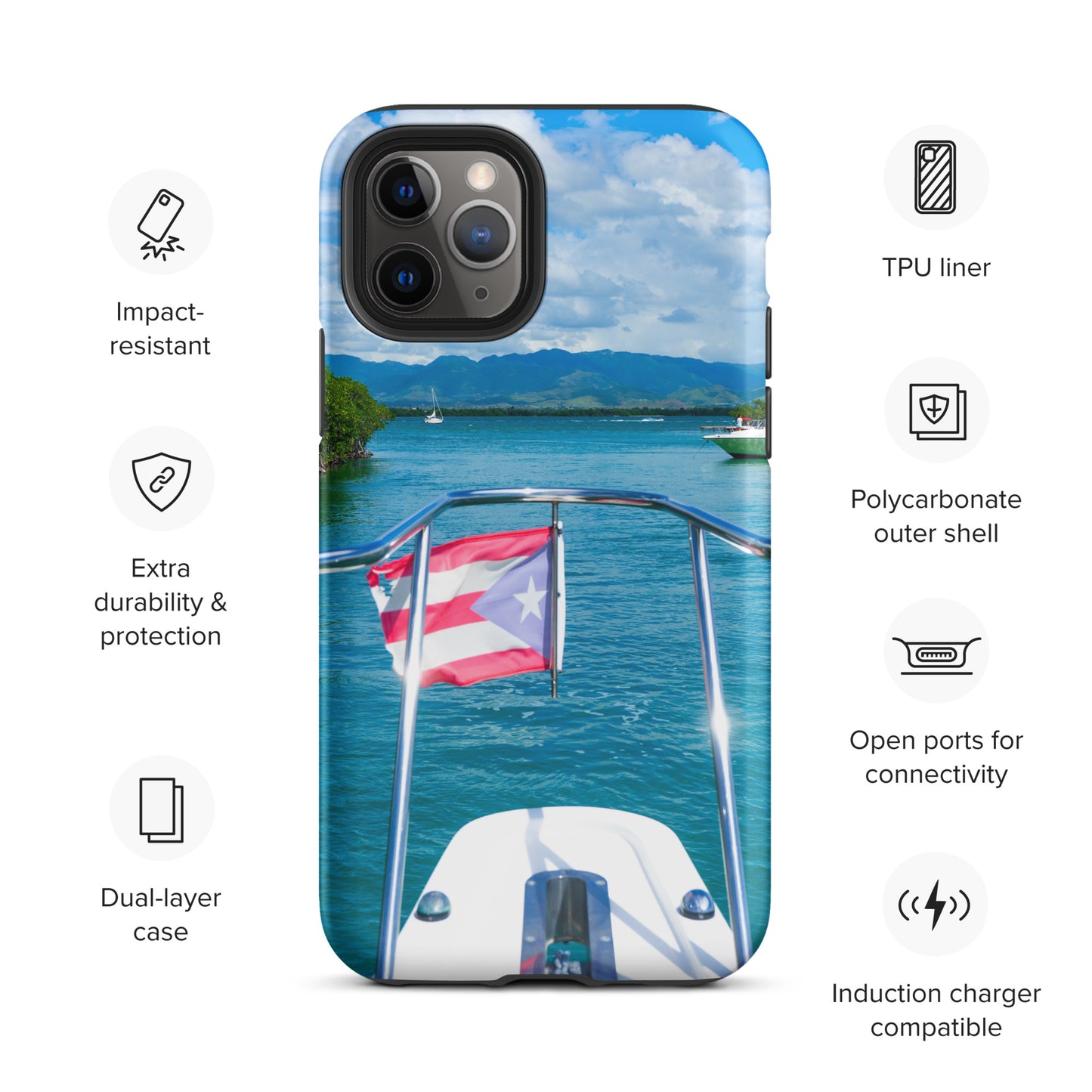 Puerto Rico Conmigo Tough Case for iPhone®