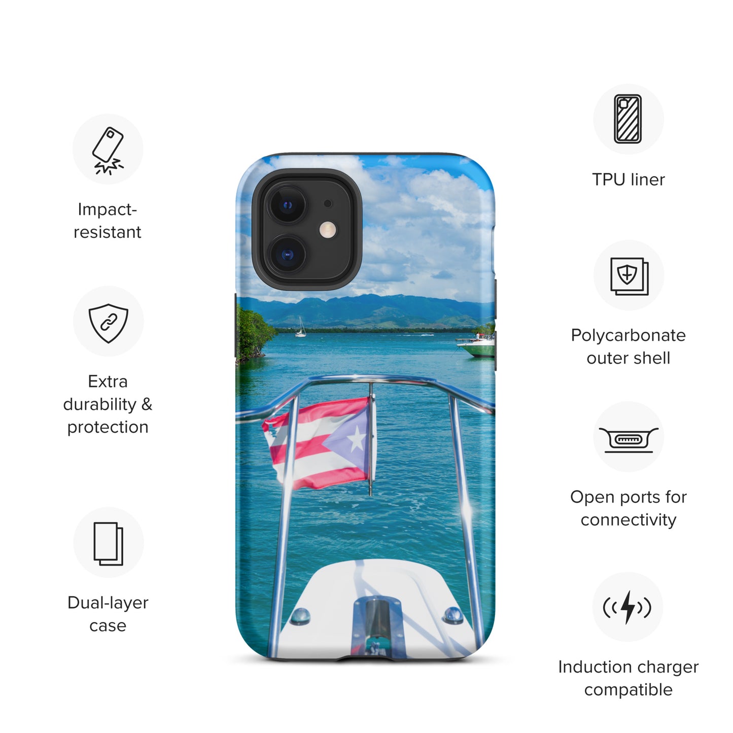 Puerto Rico Conmigo Tough Case for iPhone®