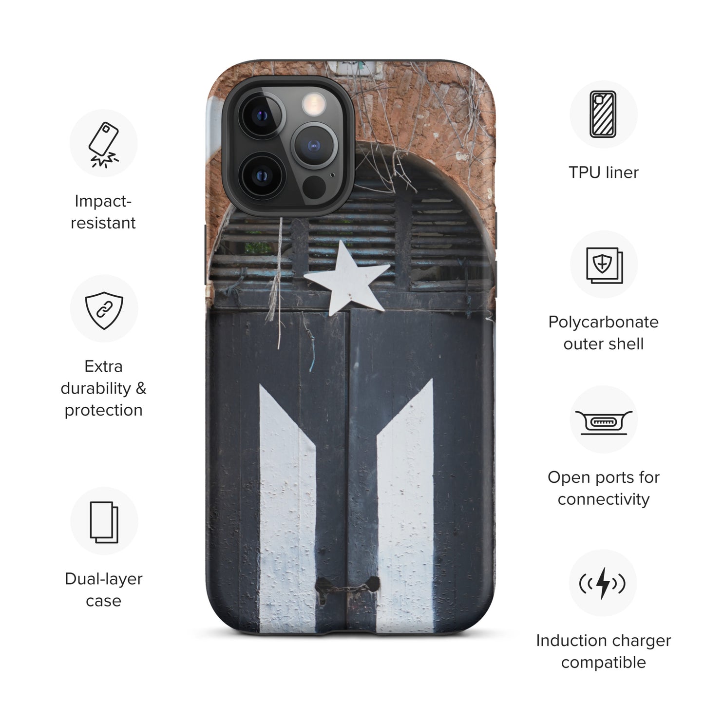 Puerto Rico Conmigo Tough Case for iPhone®