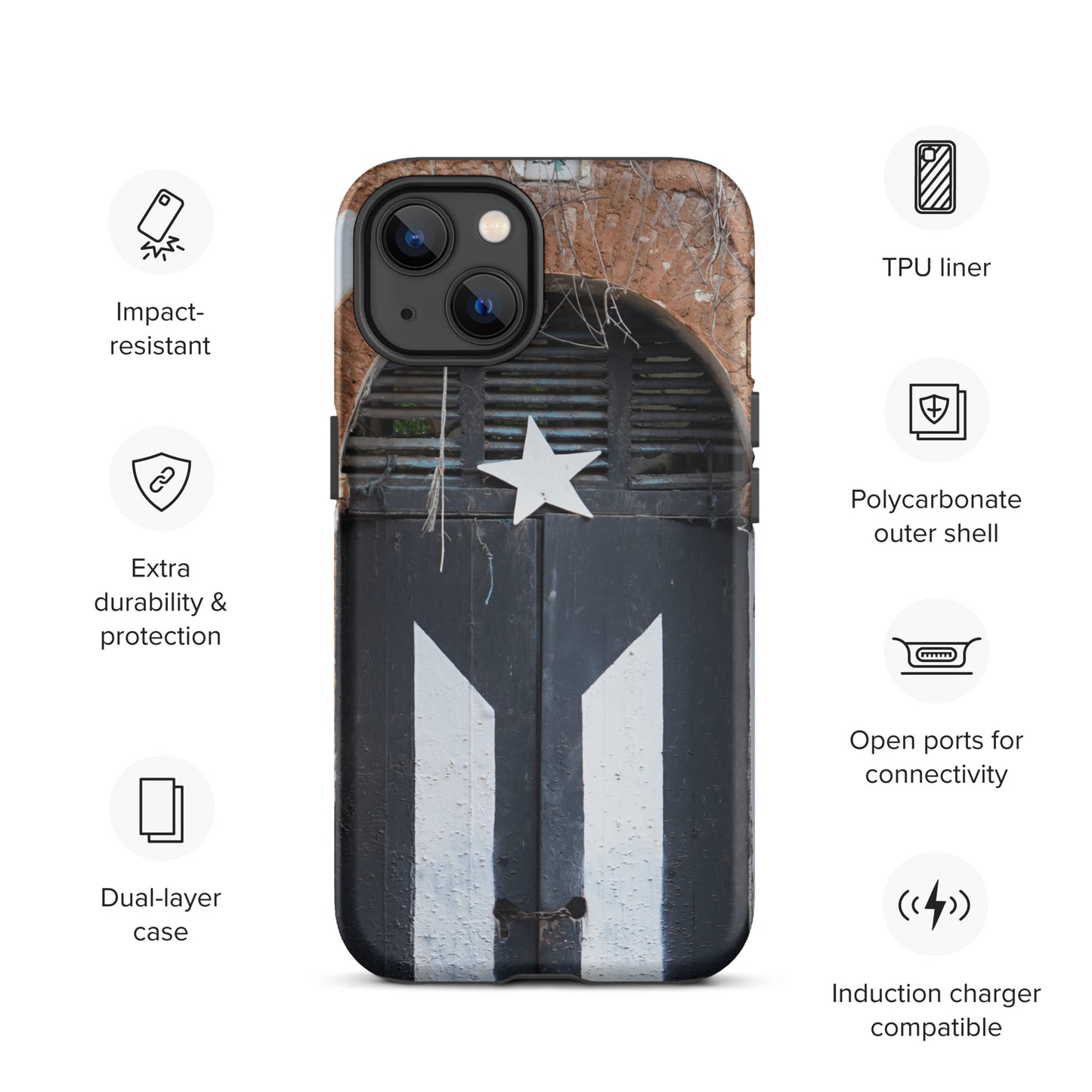 Puerto Rico Conmigo Tough Case for iPhone®