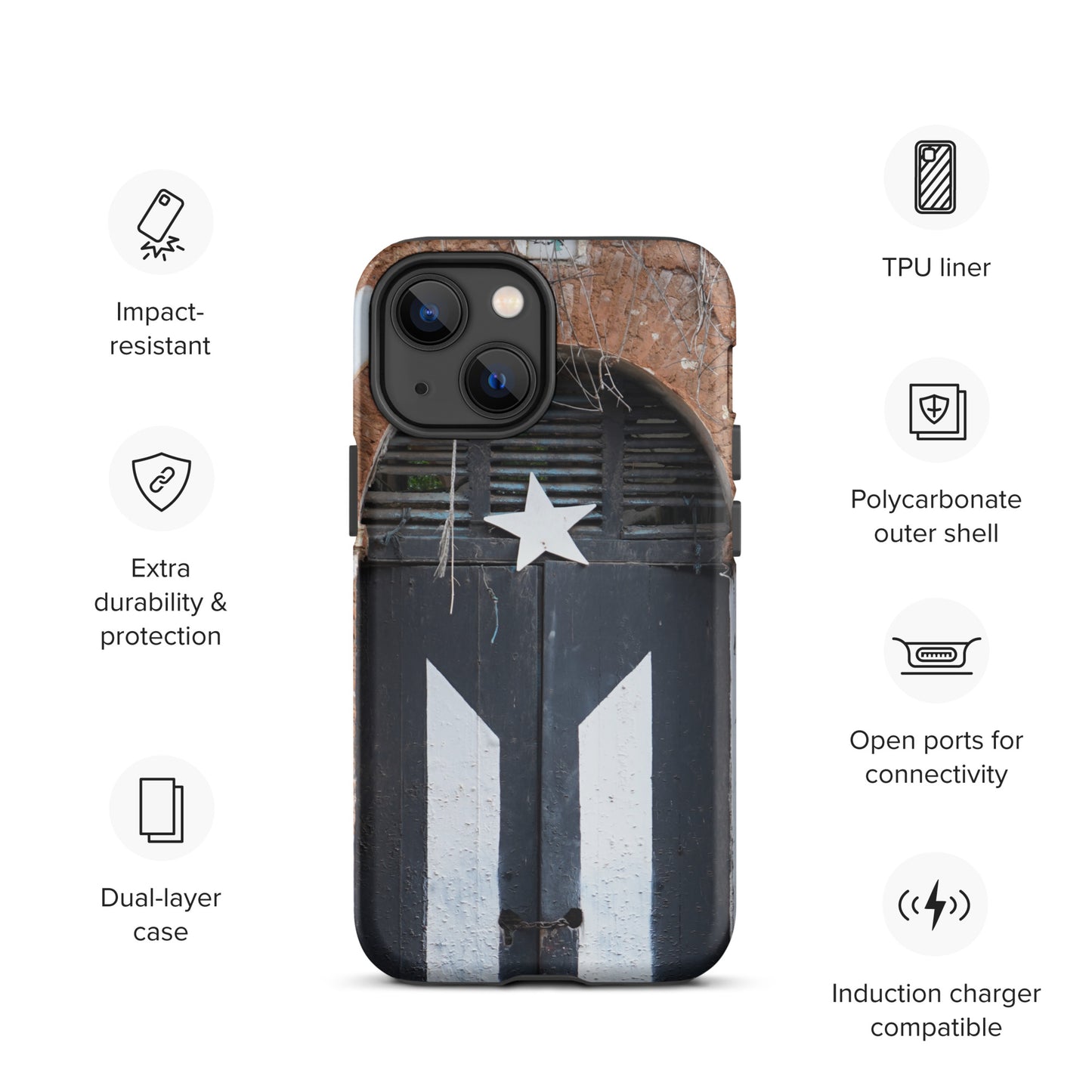 Puerto Rico Conmigo Tough Case for iPhone®