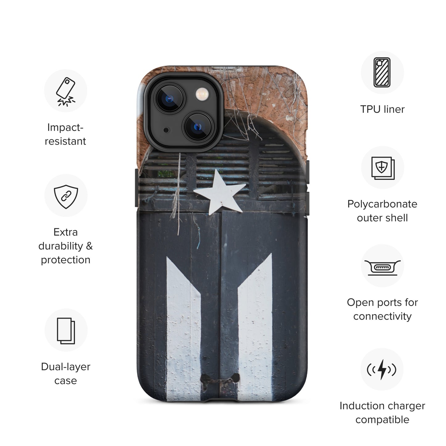 Puerto Rico Conmigo Tough Case for iPhone®