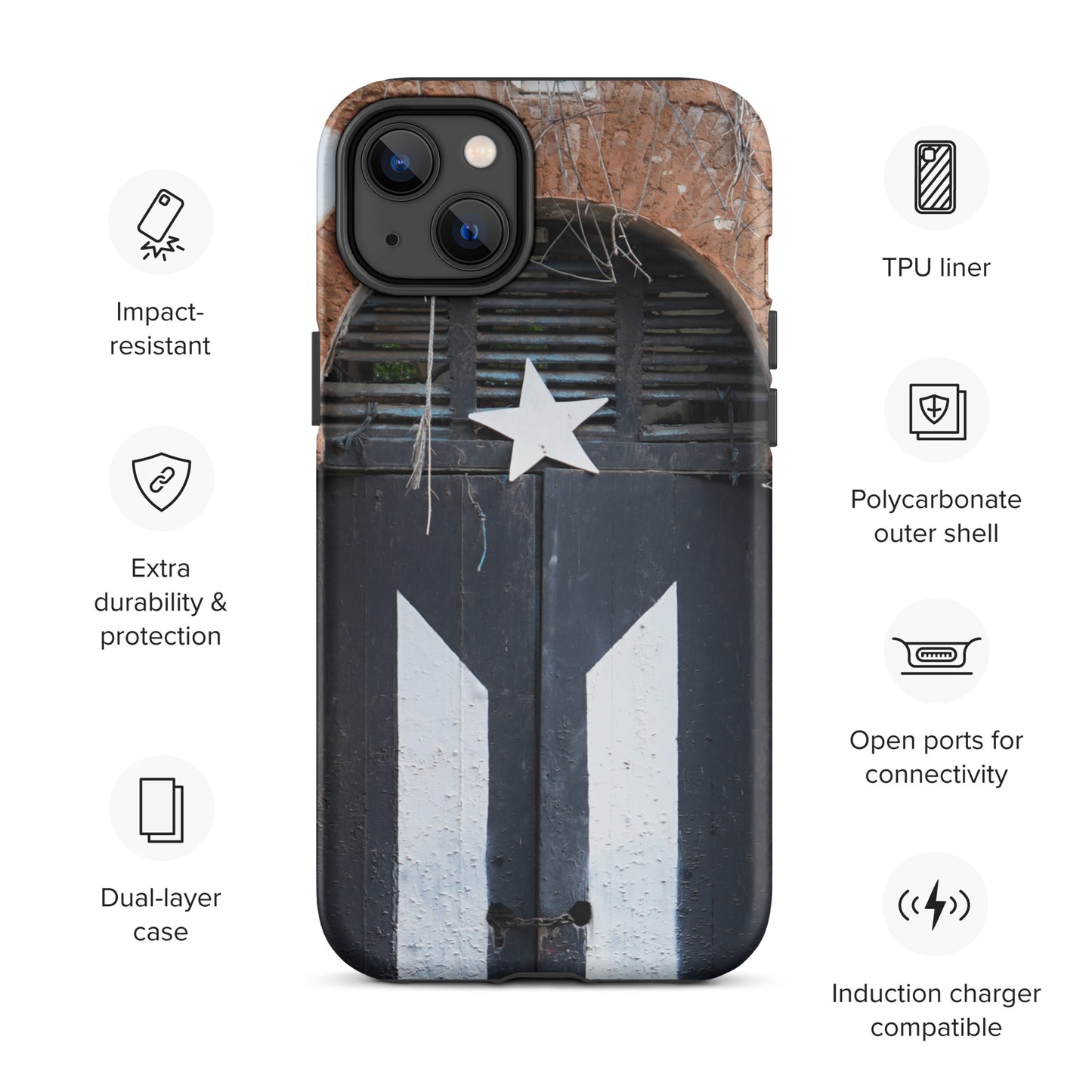 Puerto Rico Conmigo Tough Case for iPhone®