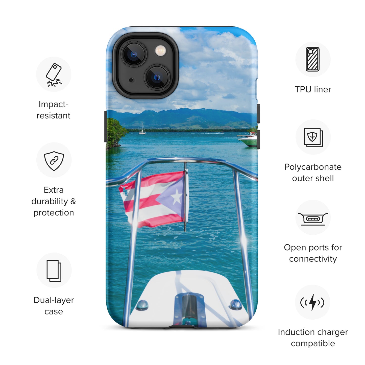 Puerto Rico Conmigo Tough Case for iPhone®