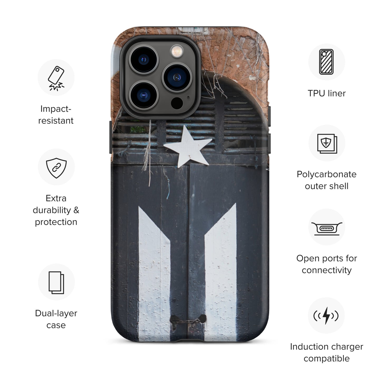 Puerto Rico Conmigo Tough Case for iPhone®