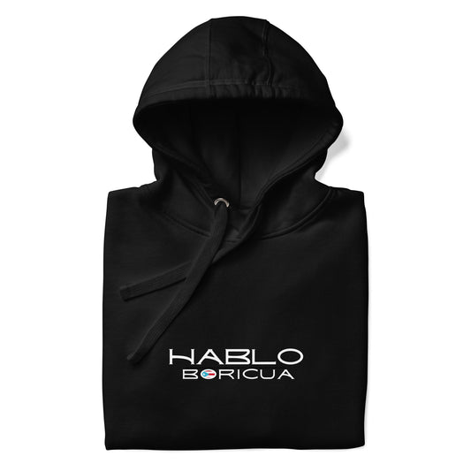 Hablo Boricua Unisex Hoodie