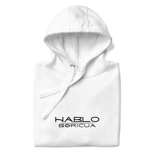 Hablo Boricua Unisex Hoodie