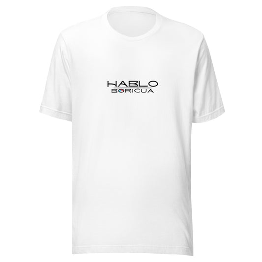 Hablo Boricua Unisex t-shirt