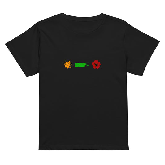 Emoji Women’s high-waisted t-shirt