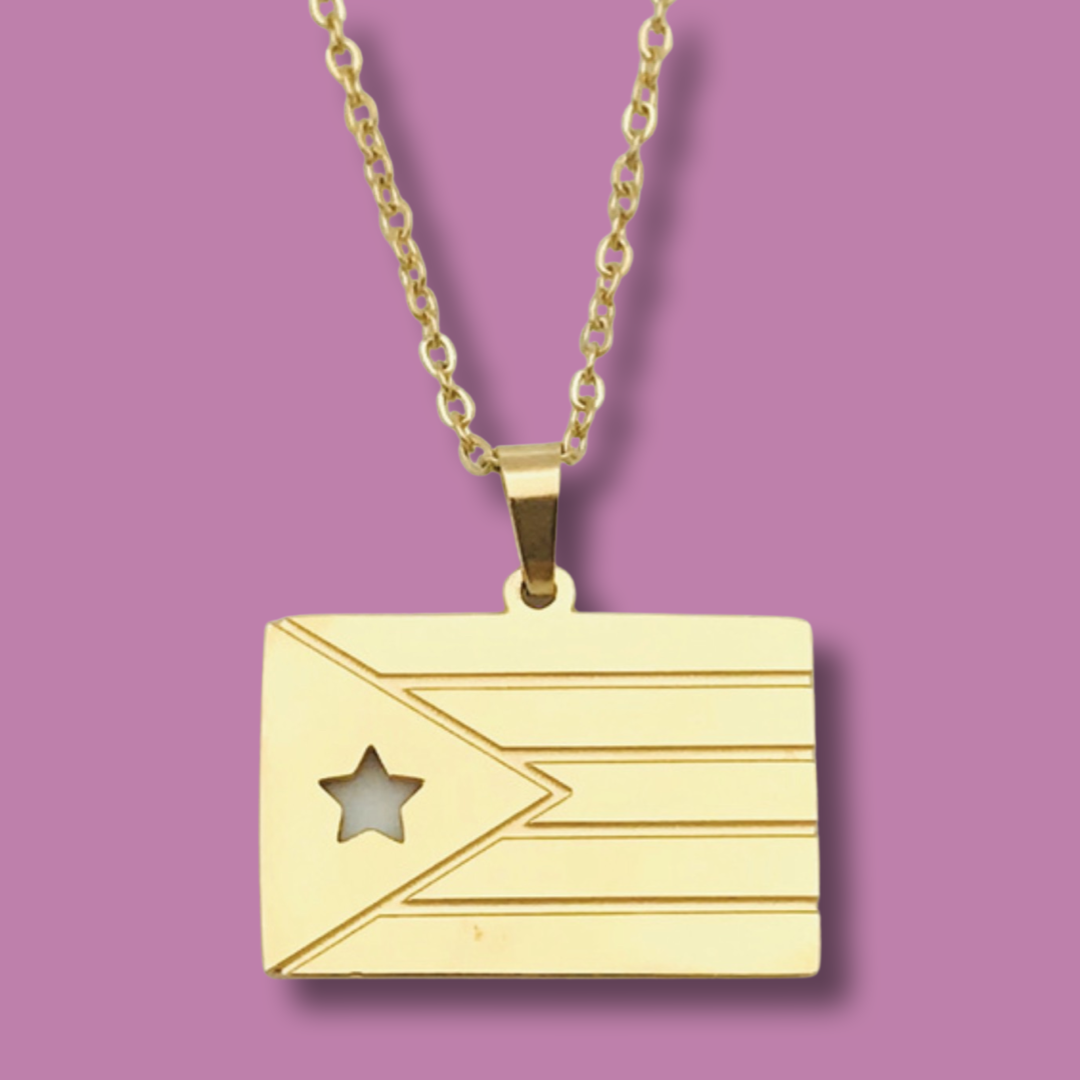 Bandera PR Dorado